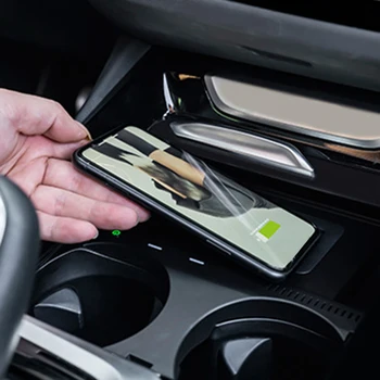 15W auto bezdrôtová nabíjačka pre BMW X3 G01 X4 G02 2018 2019 2020 QI nabíjačka telefónu rýchle nabíjanie doska panel držiaka telefónu, pre iPhone