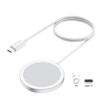 15W Magnetické Bezdrôtová Nabíjačka Pre iPhone 12 Pro Max Mini Magsafe Typu C, Rýchle Nabíjanie, Rýchle Bezdrôtové Nabíjačky