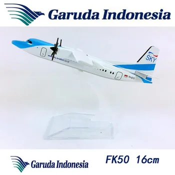 16 CM 1:400 Rozsahu FK50 PK-ECE model Garuda Indonesia lietadla pristávacie zariadenie S base zliatiny rovine displej zbierka Hračiek