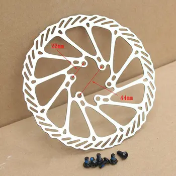 160/180 mm Horský Bicykel Brzdy Disk, Koleso z Nerezovej Ocele Bicykli Kotúčové Brzdy Rotora MTB Pre Shimano Sram (Dať Preč, 6 Skrutiek)