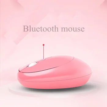 1600dpi Myš Bluetooth, Počítač Myšou Wireless 2.4 G Roztomilý Úrad Myši Dievčenskú Ružovú Office Myš pre Notebook Desktop, Notebook