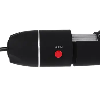1600X Fotoaparát 8LED OTG USB Endoskop Digitálne Zväčšenie Mikroskopu so Stojanom
