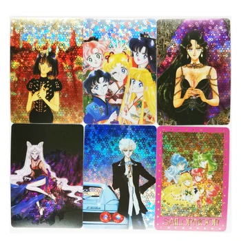 17pcs/set Sailor Moon Môže Byť Vložená Hračky Záľuby Hobby, Zberateľstvo Herné Kolekcia Anime Karty