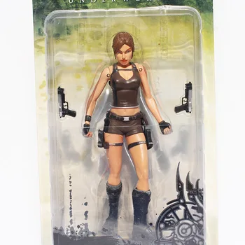 18 CM/7 palcový NECA Tomb Raider Lara Croft PVC Akcie Obrázok Nové v Krabici