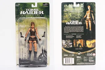 18 CM/7 palcový NECA Tomb Raider Lara Croft PVC Akcie Obrázok Nové v Krabici