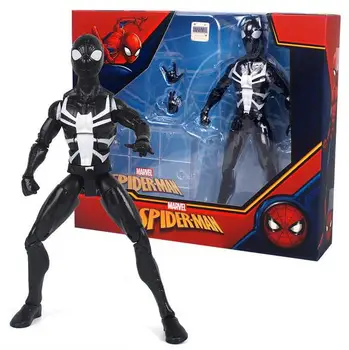 18 cm Spiderman Akčné Figúrky Spider Ženy Gwen Stacy Jed Black Spider-man Km Morales Model Hračky pre Deti
