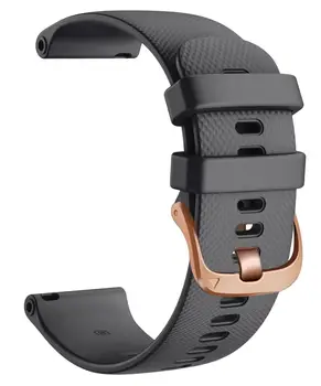 18 mm Náramok Kapela Popruh Pre Vivoactive 4S pre Huawei B5 Silikónové Náhrada za LGWatch Štýl, Módne hodinky remienok príslušenstvo