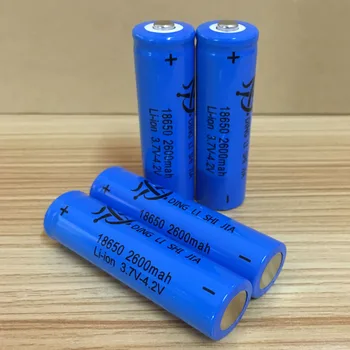 18650 Nabíjateľná batéria 3,7 v 2600mah Lítiová Batéria Pre 4.2 v Baterka batérie Malých fanúšikov batérie