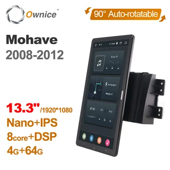 1920*1080 Ownice Android 10.0 pre Kia Mohave 2008 - 2012 autorádia Auto Multimediálne Video Audio vedúci Jednotky 13.3