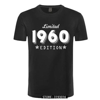 1960 Limited Edition Gold Design pánske Čierne TRIČKO Cool Bežné pride t shirt mužov Unisex Nové Módne tričko Voľné Veľkosť