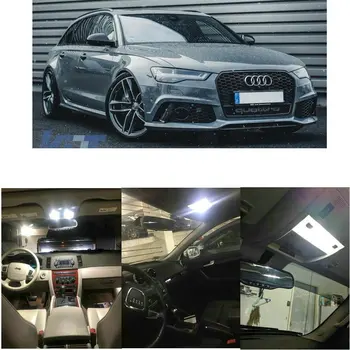 19x LED vnútorné osvetlenie kompletný set Pre Audi A6, A7/4G Avant svetla na čítanie, zadné svetlá chyba zadarmo