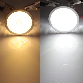 1pc bombilla led mr16 12v 24v 4 W Hliníkový reflektor žiarovka vysoký výkon teplá biela úsporná žiarivka 12 24 v napätie stropné osvetlenie