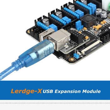 1pc Lerdge 3D Tlačiarne Časť on-Line USB Expansion Module Pre Lerdge-X Lerge-K základnej Doske