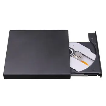 1Pc Prenosný, USB 2.0, Externý DVD-ROM Prehrávač CD-RW Ploche Vhodný Disk vysokorýchlostné DVD Napaľovačka Pre Notebook Plug Play G6J5