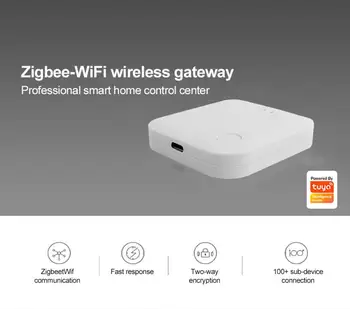 1PC Tuya WIFI, Zigbee Smart Bránou Pripojenie Multifunkčné Zariadenie Tuya Smart Bránou 433 Modulov Pomocou Zigbee Sig-Oka Bránou