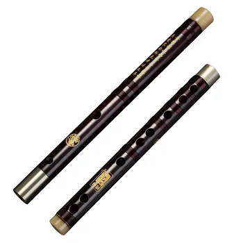 1PC Čínskej Tradičnej 8 Otvor Bambusová Flauta Vertikálne Flauta, Klarinet Študent Hudobný Nástroj Drevo Farba