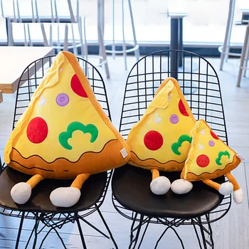 1pcs cartoon plyšové hamburger ice cream hranolky hračka plnená potravín Popcorn tortu pizza obliečky na vankúš deti hračky darček k narodeninám