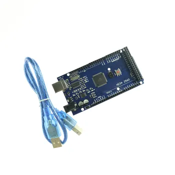 1pcs KJ298 MEGA 2560 CH340G ATmega2560 R3 AVR Vývoj doska + USB Kábel pre arduino MEGA2560 R3