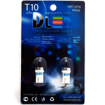 1pcs LED Auto Lampa T10 - W5W - HP - 2W