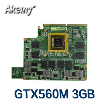 1PCS Mxmiii VGA grafická karta GTX 560m GTX560M karty Pre Asus G73SW G73JW G53SW G53SX G53JW VX7 3GB