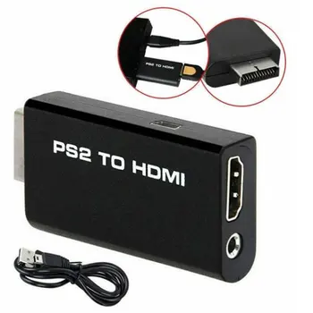 1Pcs PS2 HDMI 480i / 480p / 576i Audio A Video Converter Adaptér 3,5 mm Audio Výstup, Podporuje Všetky PS2 Režimy Zobrazenia