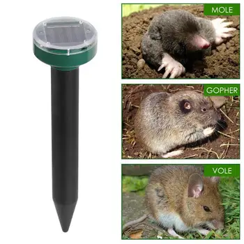 1pcs Solárny Pešti Odmietnuť Ultrazvukové Sonic Myši Mol Hmyzu Pest Hlodavce Odpudzujúce Repeller Vonkajšie Záhradné Lampy