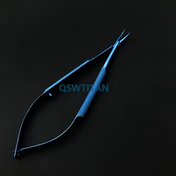 1PCS Titán oko Chirurgická pinzeta Zubné Castroviejo Ihly Držiteľov 12/14/16 cm/18 cm oko Chirurgické nástroje