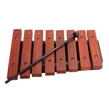 1pcs Xylophone Prírodné Drevené 8 Široký Poznámka Tón Xylophone Bicie Hudobné nástroje pre Deti Raného Vzdelávania populárne