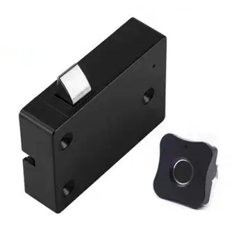 1Set Anti Theft Automatické Odtlačkov prstov Zámok USB Zásuvky, Skrine Elektronický Zámok XXUC