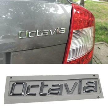 1ZD 853 675 F Nové 3D ABS Octavia Auto Nálepky Písmená Odtlačkový Odznak Znak Chrome Logo Pre Škoda Octavia a5 a7 2007-2016 1ZD853675F