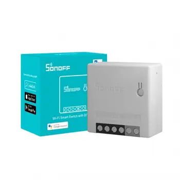 1~5 KS Sonoff Mini R2 DIY Wifi Smart Switch Dve Cesty Svetla Prepínače Časovač Pracovať S Alexa Domovská stránka Google Ewelink Diaľkové Ovládanie