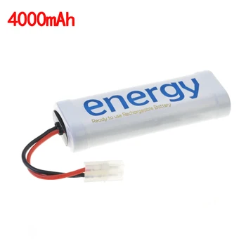 2/3/4/5/ks RC 7,2 V NiMh 4000mAh Plug energie 2x biela nabíjateľná batéria