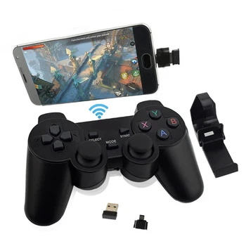 2.4 G Bezdrôtový Gamepad Pre PS3 Android Smart Telefón, PC, TV Box Android Ovládač Joypad Herný ovládač Pre Xiao Samsung Huawei LG
