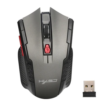 2.4 G Wireless mouse Optical 6 Tlačidiel myši hráč USB Prijímač 1600DPI wireless Mouse gaming myš Pre Notebook