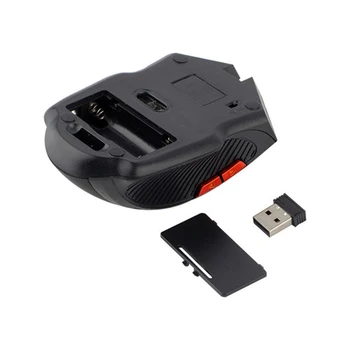 2.4 G Wireless mouse Optical 6 Tlačidiel myši hráč USB Prijímač 1600DPI wireless Mouse gaming myš Pre Notebook