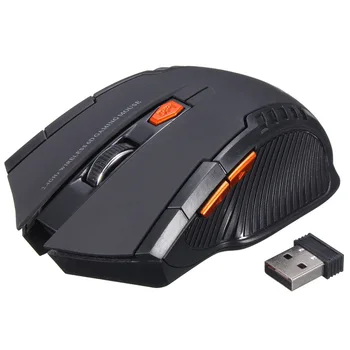2,4 GHz Bezdrôtová Optická Myš Hráč Nové Hry Bezdrôtových Myší s USB Prijímač Mause pre PC a Herné Notebooky