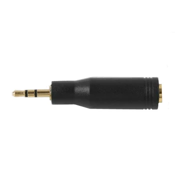 2,5 mm 3pole Žena na 3,5 mm 3pole Male Jack Stereo Audio Adaptéra (Gold)