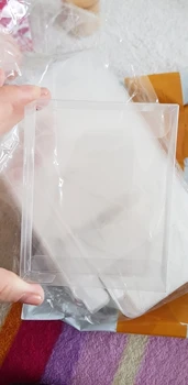 2*8*10 cm plastová priehľadná darčeková krabička jasné vankúš prospech boxy jasné, plastové pvc box pre candy balenie