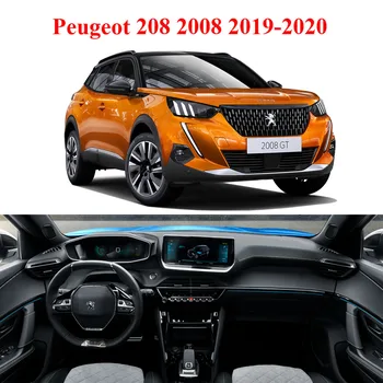 2 Din autorádia Pre Peugeot 2008 208 Multimediálny systém 2019 - 2020 GPS Navigácie Vedúci jednotky, Android, WIFI, FM zadná kamera