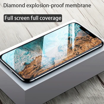 2 ks 9D Screen Protector Pre iPhone 6 7 8 plus Plné pokrytie Tvrdeného Skla Pre iPhone 11 12 Pro Max Mini Telefón ochranný Film