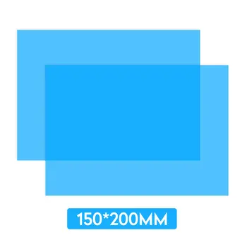 2 ks auto bočné okno, vodotesný film môže byť rez spätné zrkadlo anti-fog film 150/160*200 Japonského materiálu, modrá