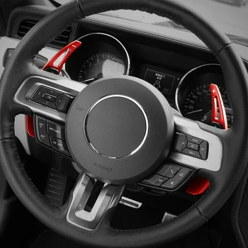 2 ks Auto Volant Shift Pádlo radiaca páka Prevodovky Rozšírenie Pre Ford Mustang 2016 2017 2018 2019 Hliníkové Príslušenstvo