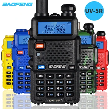 2 ks Baofeng UV-5R Walkie Talkie 5W Prenosné Rádio CB BF-UV5R Duálne Pásmo VHF/UHF Vysielač UV 5R Dve Spôsob Lovu Ham Rádia