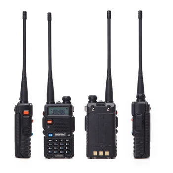 2 ks BaoFeng UV-5R Walkie Talkie VHF/UHF136-174Mhz&400-520Mhz Dual Band obojsmerné rádiové Baofeng Ručné UV5R Prenosné Ham Rádio