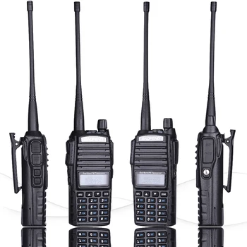 2 KS Baofeng UV-82 Walkie Talkie 8W UHF&VHF Dual PTT Ham Rádio Amador UV 82 Lov Rozhlasovej Stanice UV82 obojsmerné Rádiové Comunicador