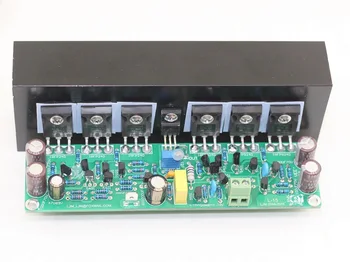 2 ks Hotových Zosilňovač Dosky Montované L15 MOSFET Zosilňovač Rada 2-kanálový ZOSILŇOVAČ +Chladič 2ks ( IRFP240 IRFP9240)
