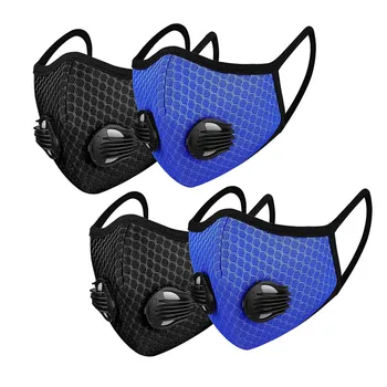 2 ks Maska proti Prachu Vymeniteľné Filtre Proti Znečisteniu Cyklistika Šport, Motocykel, Masku na Tvár Opakovane PM2.5 uhlím Maska masque