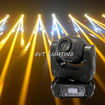 2 ks Mini 60W LED 11 gobos s 3 aspekt prism účinok pohyblivé hlavy svetla DMX 512 60W pohyblivé hlavy LED Spot DJ Stage Osvetlenie