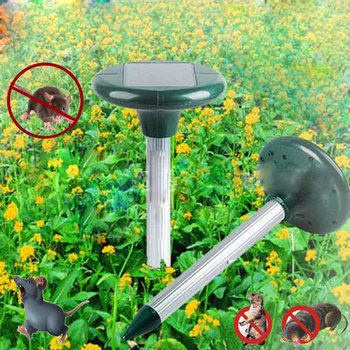 2 Ks Mole Rat Odpudzujúce Solárnej Energie Ultrazvukové Repeller Spike Záhradného Škodcu Odstrašujúci Outdoor Záhrada Dvore Mole Rat Hlodavce Trvanlivé