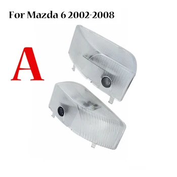 2 ks Pre Mazda 6 2002 2003 2004 2005 2006 2007 2008 Led Dvere Auta Vitajte Svetlo Laserový Projektor Logo Duch, Tieň, Žiarivka
